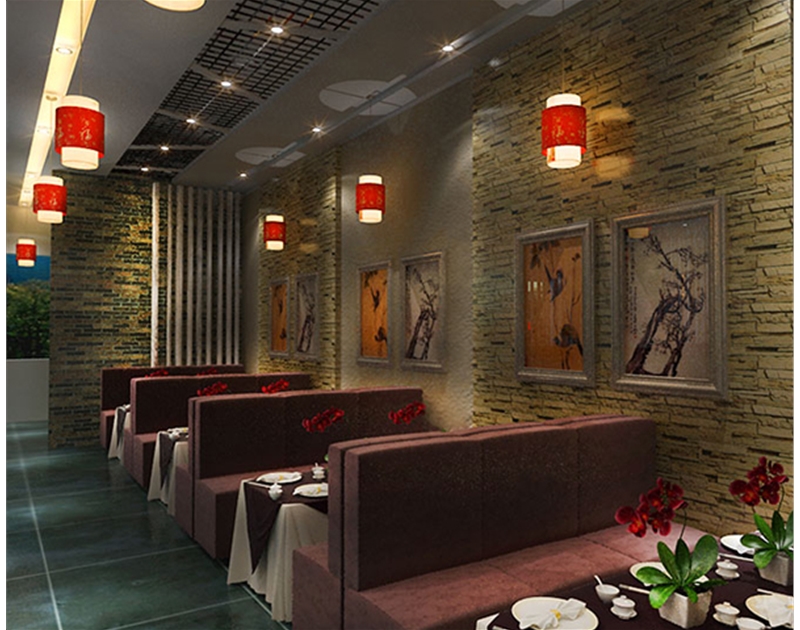 餐飲店裝修視頻