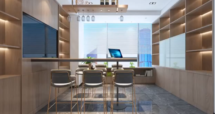 教育培訓(xùn)機構(gòu)裝修效果圖視頻